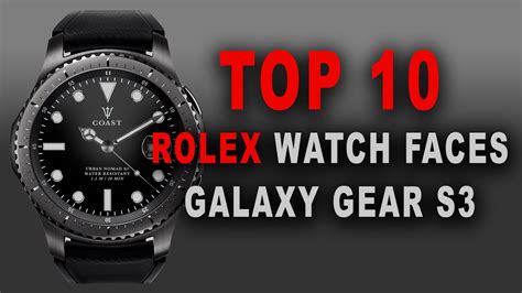 free watch faces gear s3 rolex|samsung gear watchface.